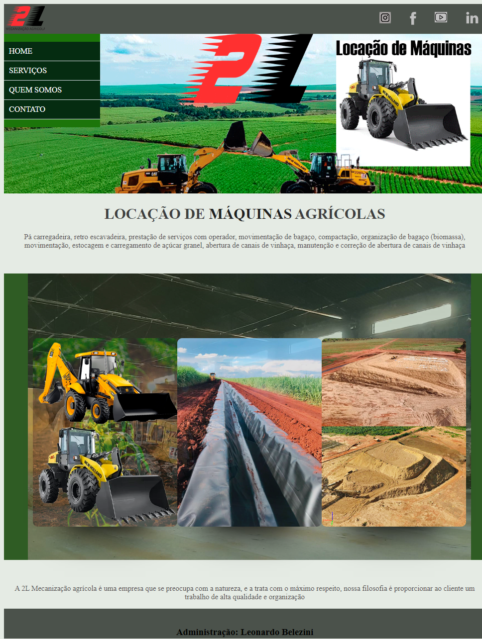 site 2l mecanização agrícola